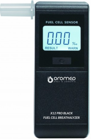 Oromed X12 Pro Ψηφιακός Μετρητής Αλκοόλ Black