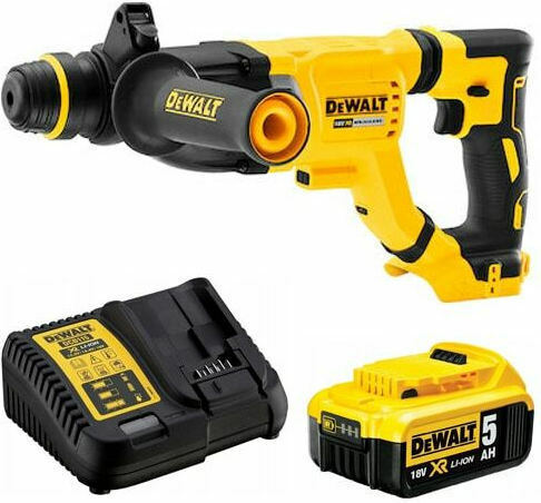 Dewalt DCH263P1 Κρουστικό Σκαπτικό Πιστολέτο Μπαταρίας Brushless 18V 1x5Ah με Υποδοχή SDS Plus DCH263P1 - Image 8