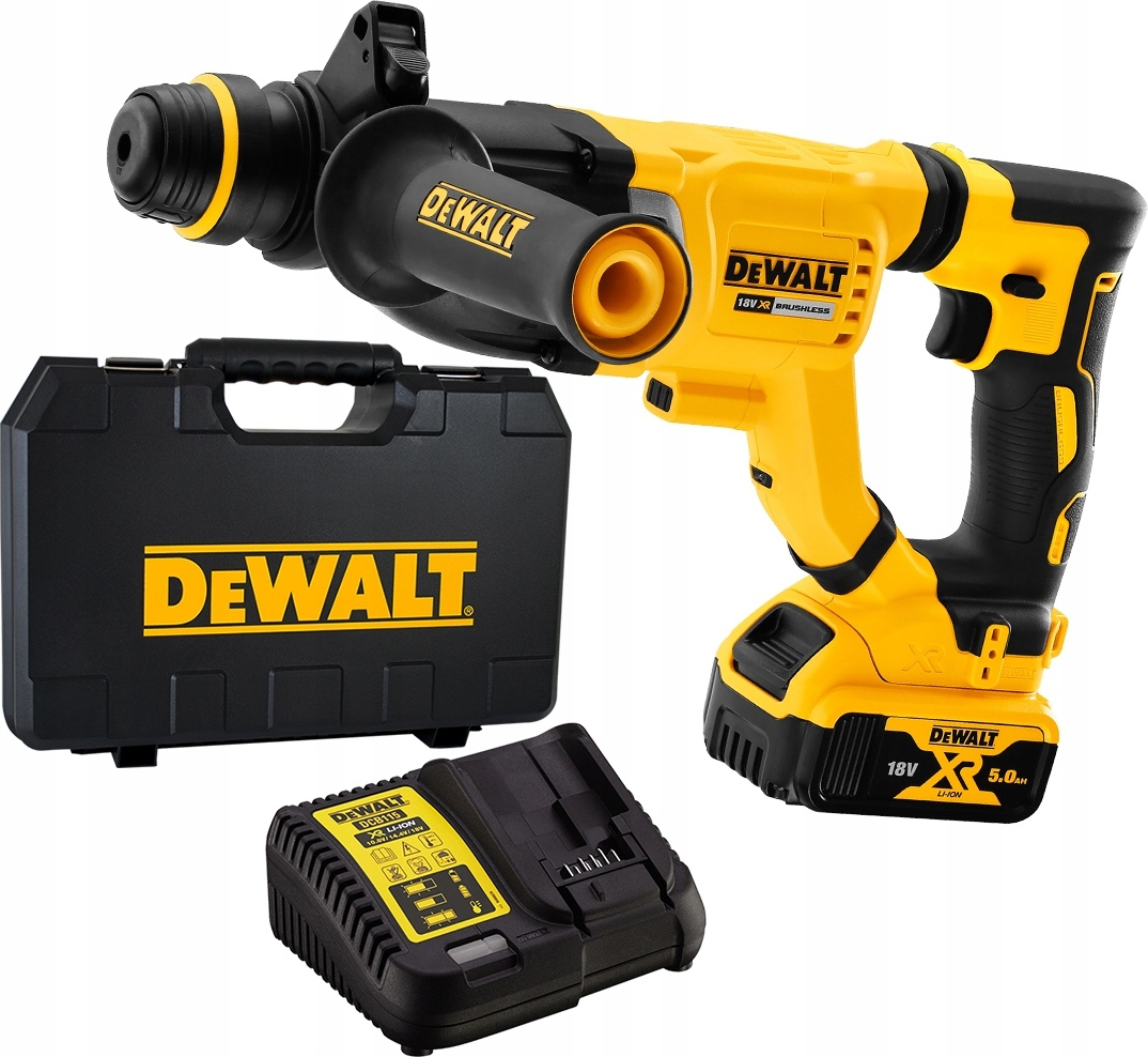 Dewalt DCH263P1 Κρουστικό Σκαπτικό Πιστολέτο Μπαταρίας Brushless 18V 1x5Ah με Υποδοχή SDS Plus DCH263P1 - Image 3
