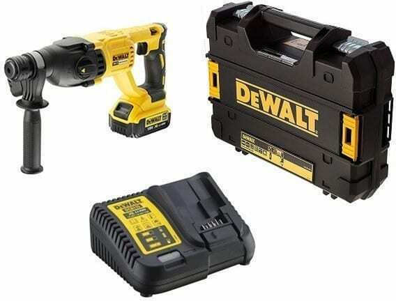Dewalt DCH133M1 Κρουστικό Σκαπτικό Πιστολέτο Μπαταρίας Brushless 18V 1x4Ah με Υποδοχή SDS Plus DCH133M1 - Image 4