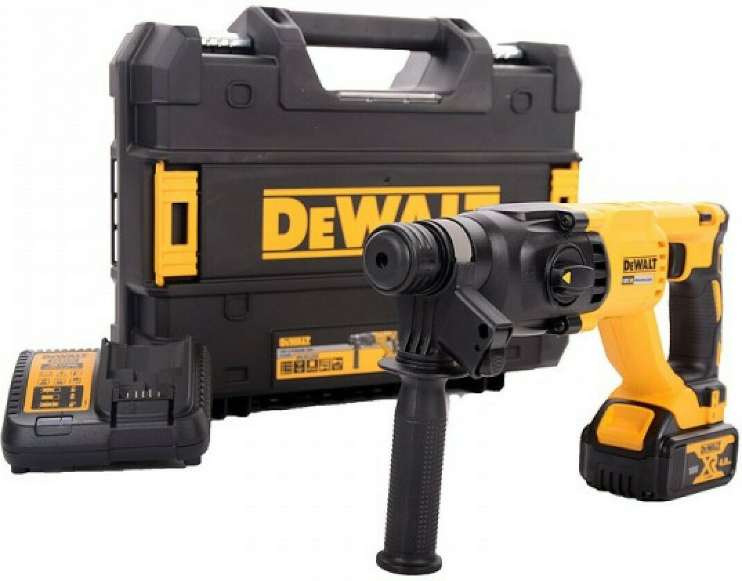 Dewalt DCH133M1 Κρουστικό Σκαπτικό Πιστολέτο Μπαταρίας Brushless 18V 1x4Ah με Υποδοχή SDS Plus DCH133M1 - Image 6