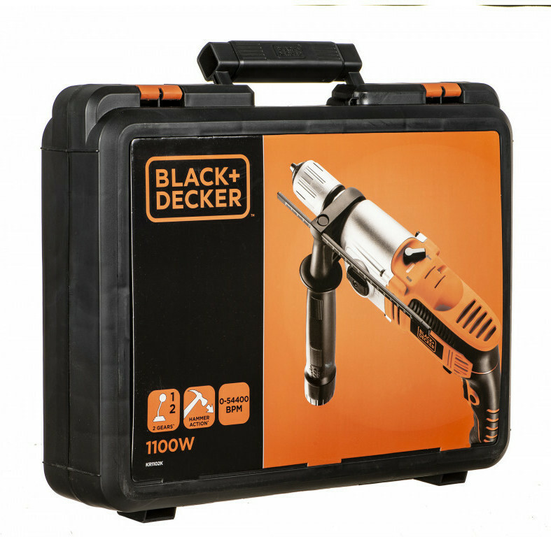 Black & Decker KR1102K Κρουστικό Δράπανο 1100W με Θήκη - Image 5