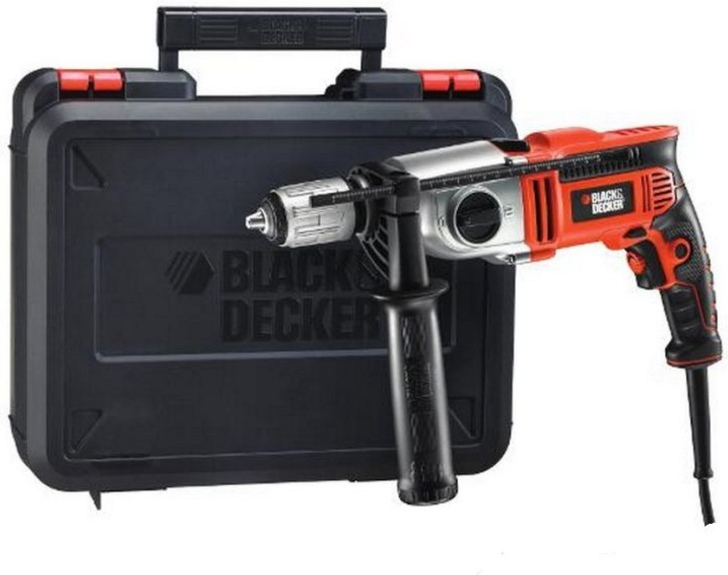 Black & Decker KR1102K Κρουστικό Δράπανο 1100W με Θήκη - Image 4
