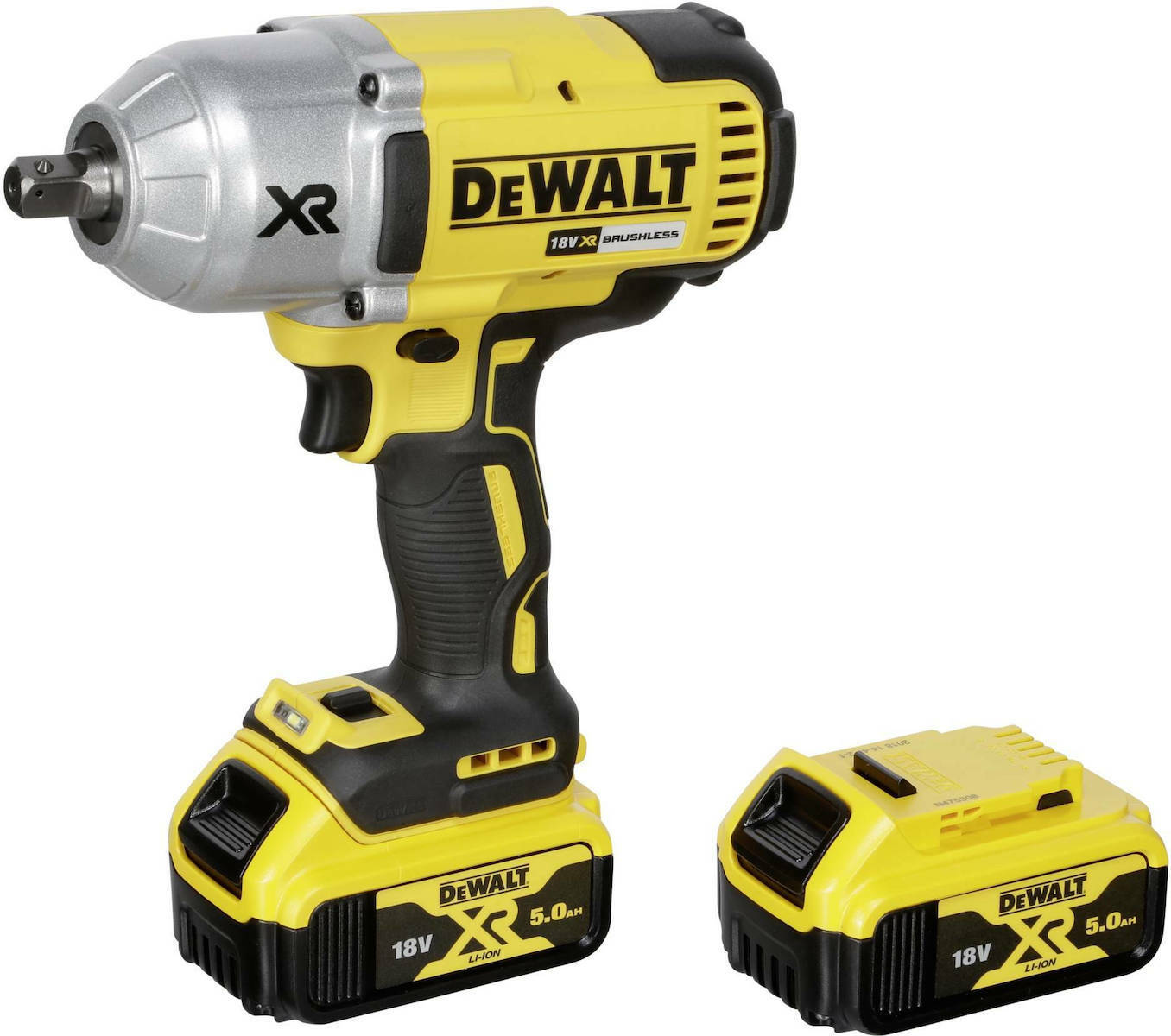 Dewalt DCF899P2 Brushless Μπουλονόκλειδο Μπαταρίας 18V 2x5Ah με Υποδοχή 1/2" - Image 5