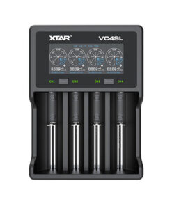 XTAR VC4SL USB Φορτιστής 4 Μπαταριών Li-ion/Ni-MH Μεγέθους AA/AAA/D/18650/21700