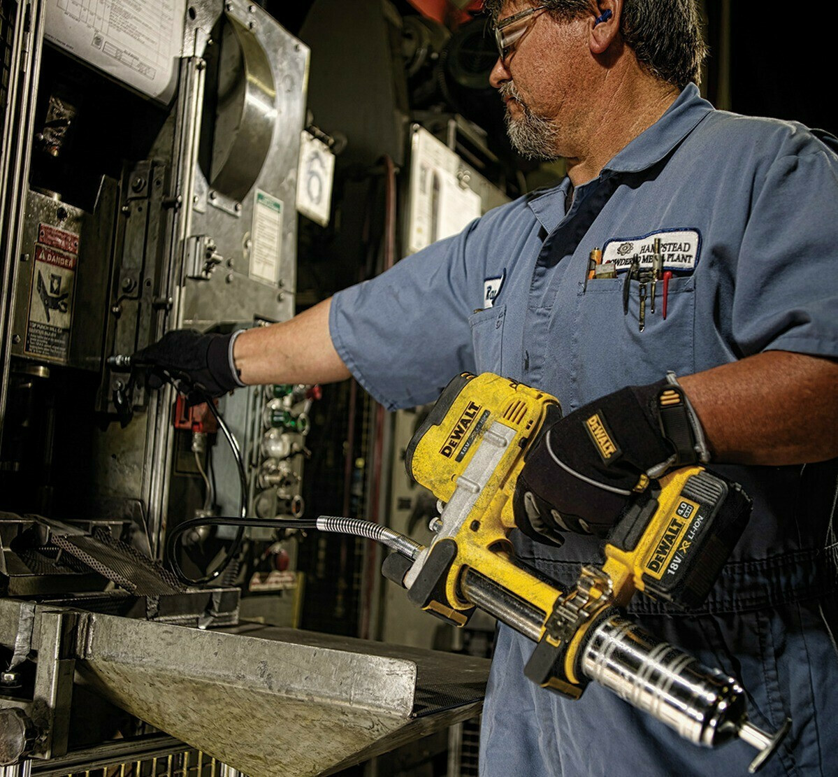 Dewalt DCGG571M1 Ηλεκτρικό Πιστόλι Γράσου Μπαταρίας Λιθίου 20V 1x4Ah με Θήκη - Image 5