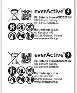 Alternative view of everActive Μπαταρίες Λιθίου Ρολογιών CR2032 3V 5τμχ