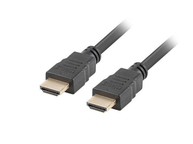 Lanberg HDMI 2.0 HDMI male - HDMI male 3m Μαύρο (CA-HDMI-11CC-0030-BK) - Image 2
