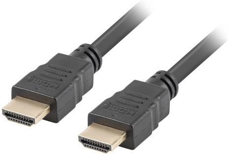 Lanberg HDMI 1.4 Cable HDMI male - HDMI male 5m Μαύρο (CA-HDMI-11CC-0050-BK) - Image 2