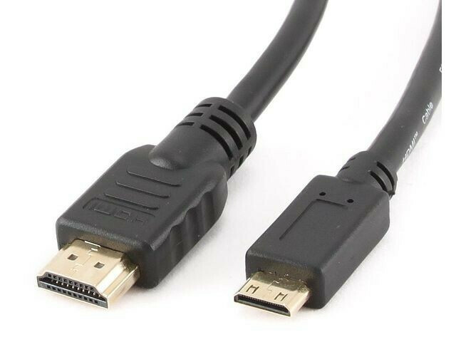 Cablexpert HDMI 1.4 HDMI male - mini HDMI male 1.8m Μαύρο (CC-HDMI4C-6) - Image 5