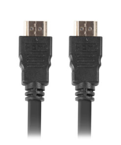 Alternative view of Lanberg HDMI 1.4 Cable HDMI male - HDMI male 1.8m Μαύρο (CA-HDMI-11CC-0018-BK)