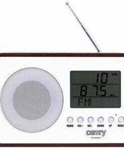 Camry CR-1153 Επιτραπέζιο Ραδιόφωνο Ρεύματος / Μπαταρίας Λευκό