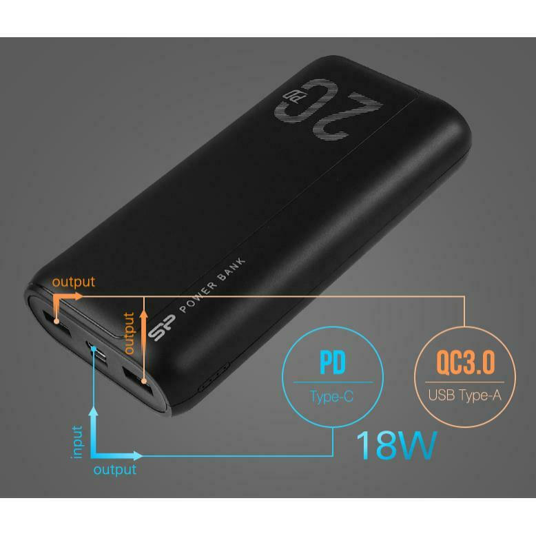 Silicon Power QS15 20000mAh Μαύρο - Image 6