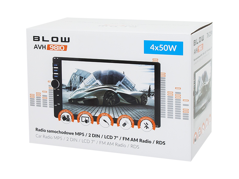 Blow Ηχοσύστημα 2 DIN με Bluetooth & USB - Image 6