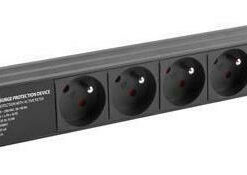 Lanberg Πολύπριζο Rack 19" 1U 16A