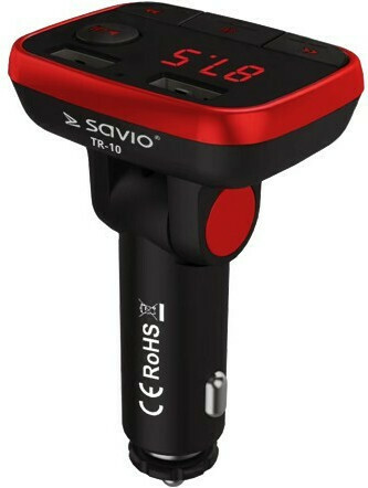 Savio FM Transmitter Αυτοκινήτου TR-10 με USB / Bluetooth - Image 4