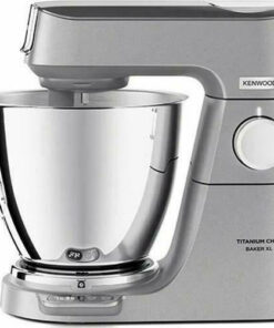 Kenwood Titanium Chef Baker XL KVL85.004SI Κουζινομηχανή 1200W με Ανοξείδωτο Κάδο 7lt