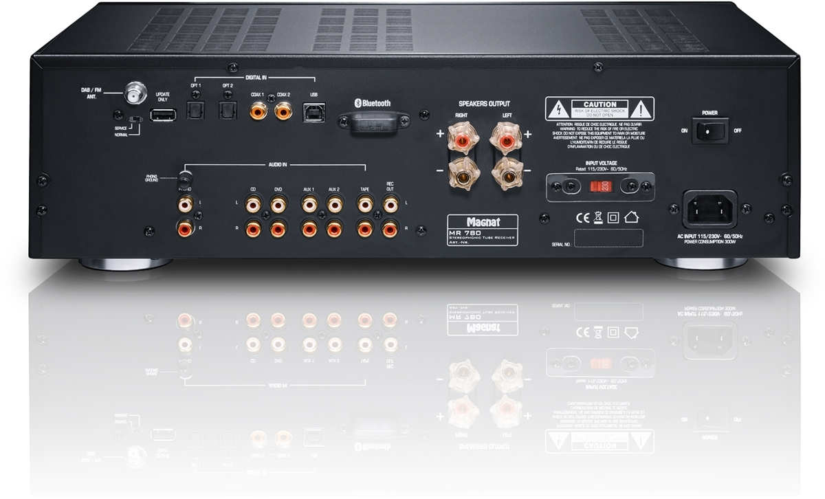 Magnat MR 780 Υβριδικός Ολοκληρωμένος Ενισχυτής Hi-Fi Stereo 100W/4Ω 149518 Μαύρος - Image 6