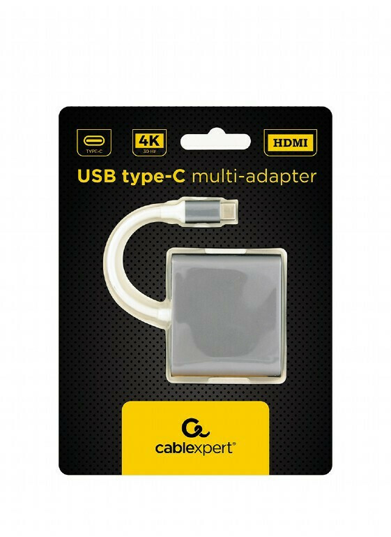 Cablexpert USB-C Docking Station με HDMI 4K PD (A-CM-HDMIF-02-SG) - Image 2