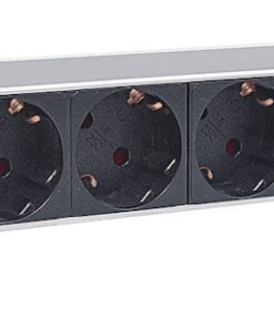 Alternative view of Intellinet Vertical Rackmount 12-Way Power Strip Μαύρο