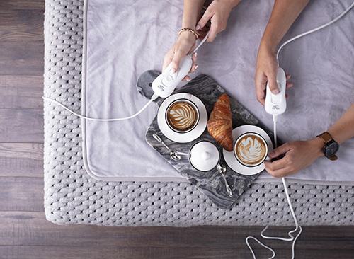 Adler AD 7426 AD 7426 Διπλό Ηλεκτρικό Υπόστρωμα Πλενόμενο Γκρι 60W 150x160εκ. - Image 9