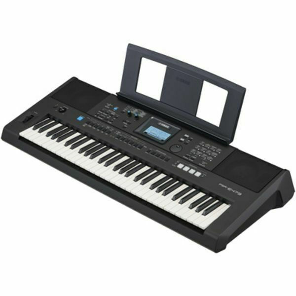 Yamaha Αρμόνιο PSR-E473 με 61 Δυναμικά Πλήκτρα Μαύρο