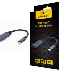 Cablexpert USB-C male σε HDMI female 1τμχ (A-USB3C-HDMI-01)