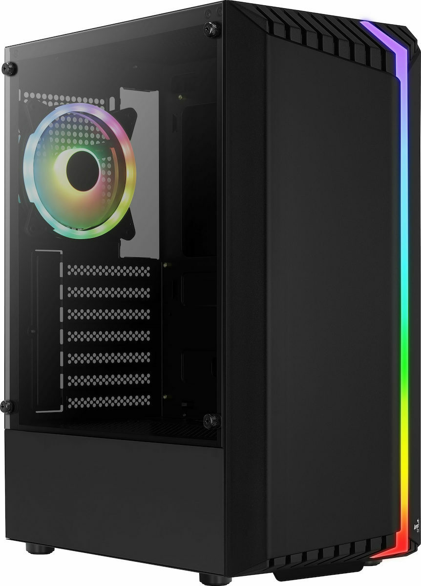 Aerocool Bionic V2 Midi Tower με Πλαϊνό Παράθυρο