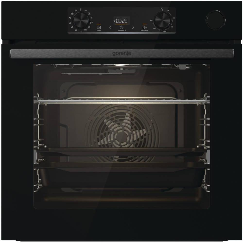 Gorenje BSA6737E15BG Φούρνος άνω Πάγκου 77lt Π59.5εκ. Μαύρος
