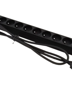 Alantec Πολύπριζο Rack PZ09U 1.8 m 9 AC outlet(s) Indoor Black