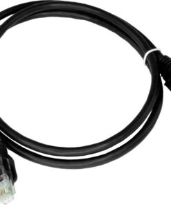 A-LAN KKU5CZA0.25 U/UTP Cat.5e Καλώδιο Δικτύου Ethernet 0.25m Μαύρο