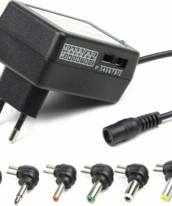 Energenie Universal Τροφοδοτικό 12V 1A 12W με σετ βυσμάτων (EG-MC-008)