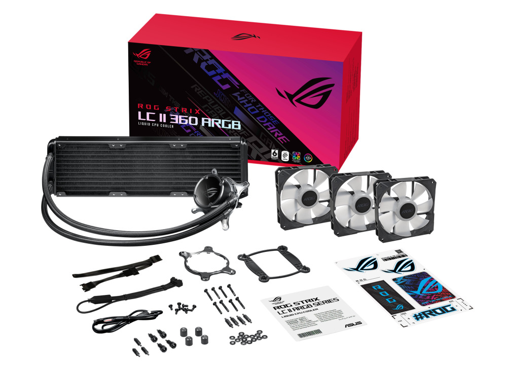 Asus ROG Strix LC II 360 ARGB για Socket AM4/1700/1200/115x - Image 2
