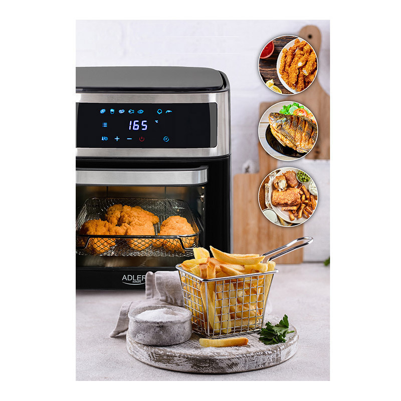 Adler AD-6309 Ηλεκτρικό Φουρνάκι 13lt Χωρίς Εστίες με Αέρα - Image 13