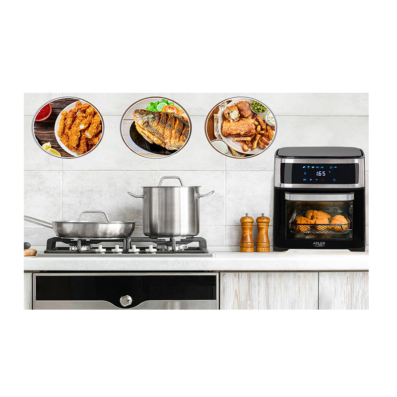 Adler AD-6309 Ηλεκτρικό Φουρνάκι 13lt Χωρίς Εστίες με Αέρα - Image 14