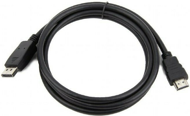 Gembird Cable DisplayPort male - HDMI male 1.8m Μαύρο (CC-DP-HDMI-4K-6) - Image 6