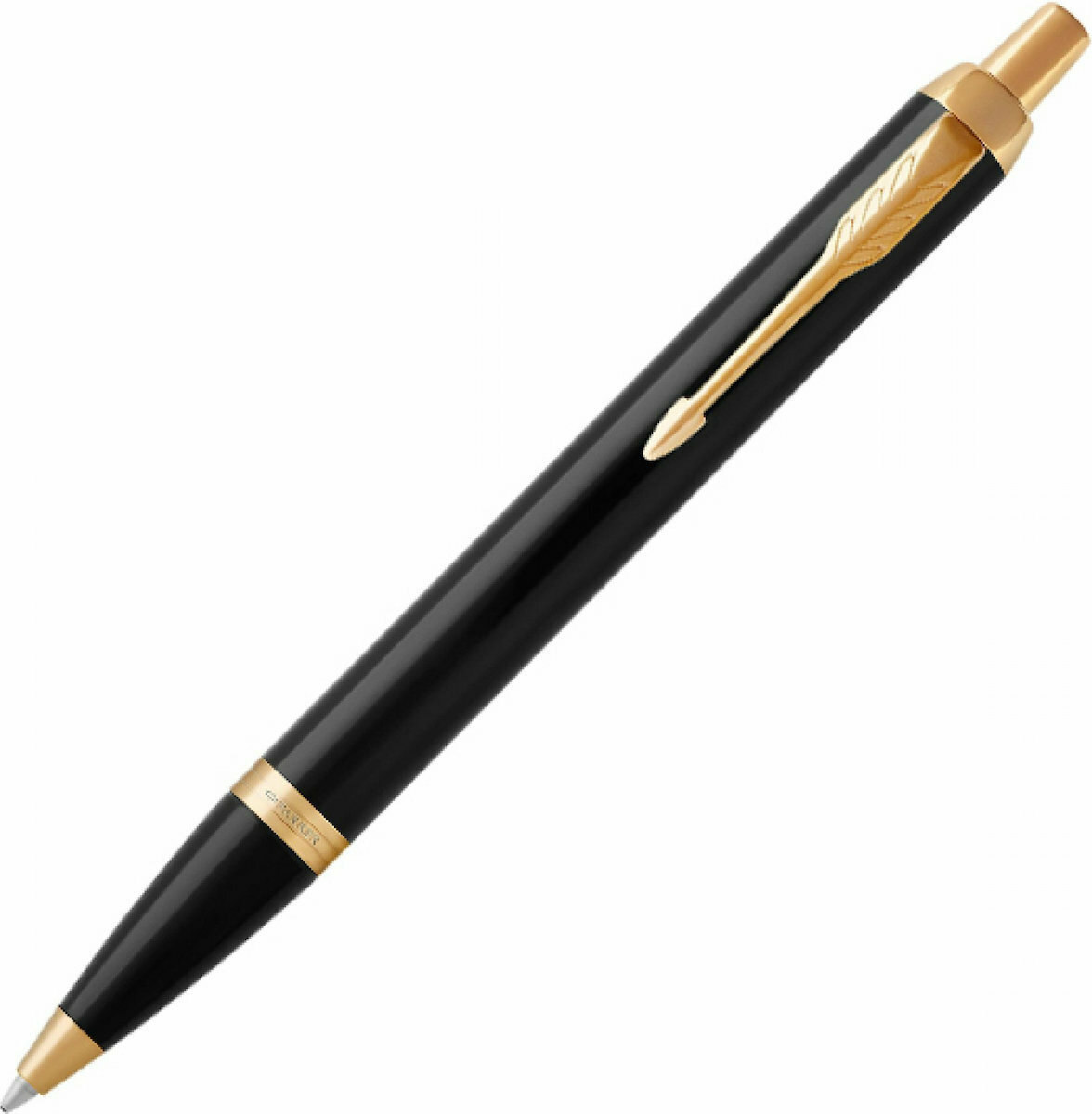 Parker IM Στυλό Ballpoint Μαύρο Core Laque Black GT