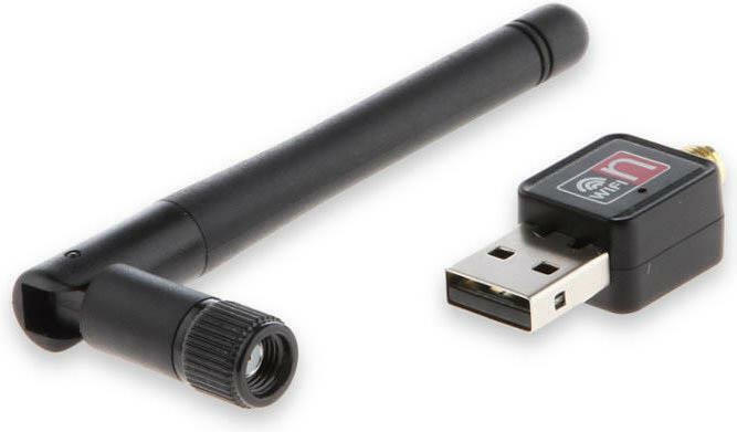 Savio CL-63 Ασύρματος USB Αντάπτορας Δικτύου με Αποσπώμενη Κεραία 150Mbps
