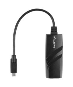 Alternative view of Lanberg NC-1000-02 USB-C Αντάπτορας Δικτύου για Ενσύρματη σύνδεση Gigabit Ethernet