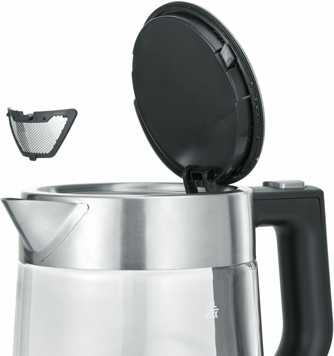 Severin WK 3468 1lt με Ισχύ 2200W Ασημί - Image 4