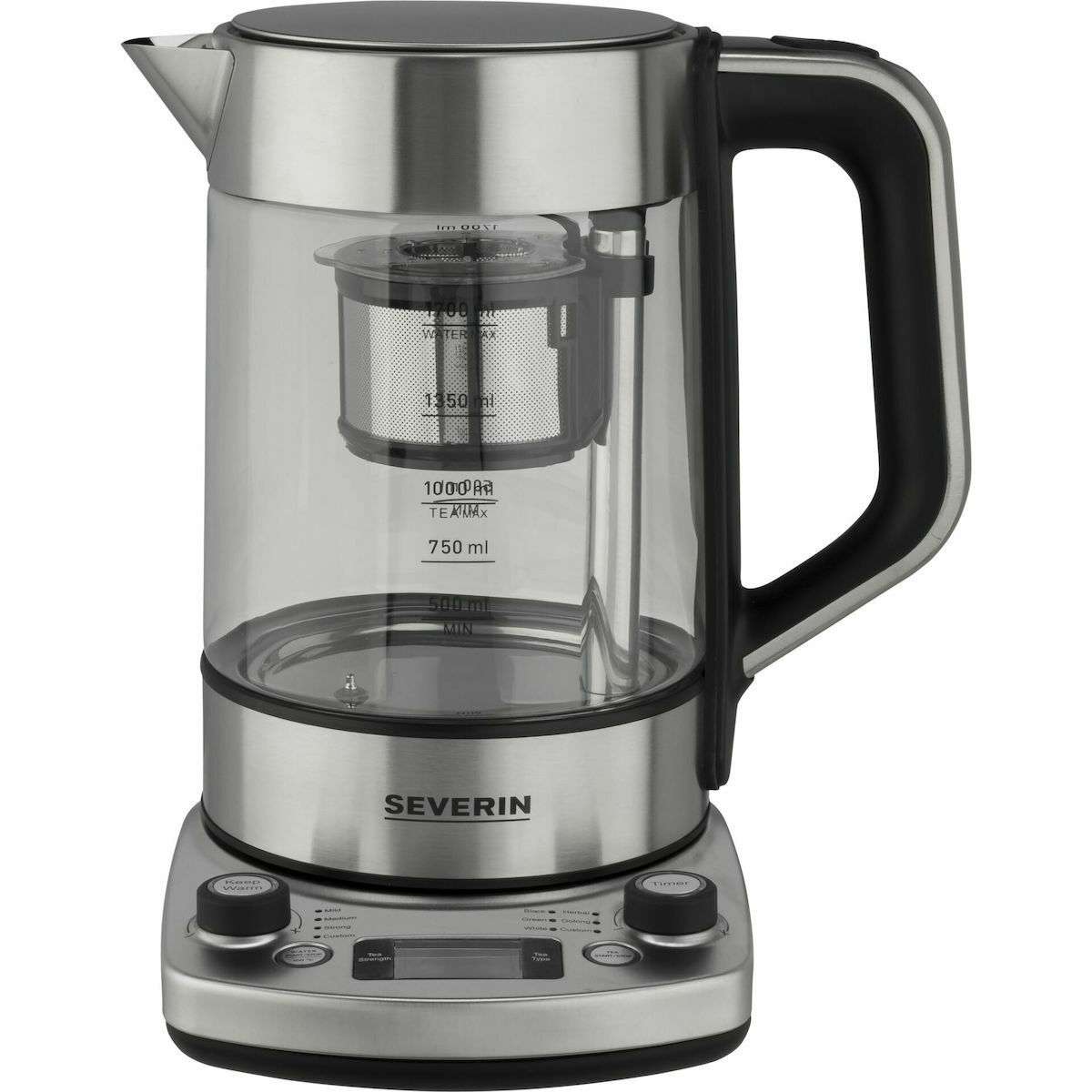 Severin WK 3422 1.7lt με Ισχύ 3000W Γκρι - Image 2