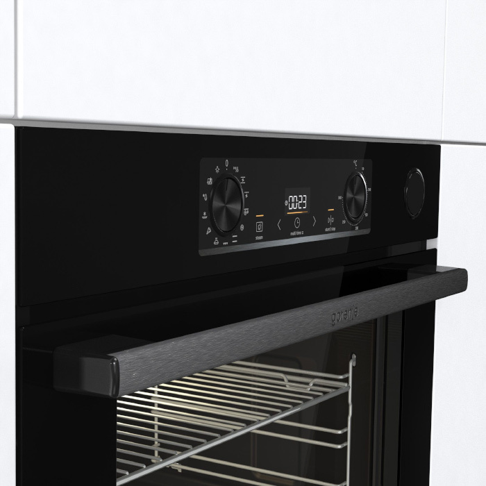 Gorenje BSA6737E15BG Φούρνος άνω Πάγκου 77lt Π59.5εκ. Μαύρος - Image 3