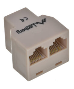 Alternative view of Lanberg AD-RJ45-2RJ45-OU Splitter