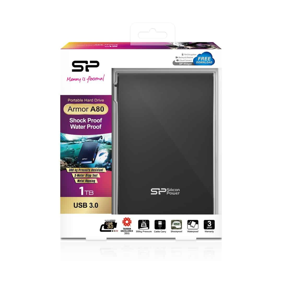 Silicon Power Armor A80 USB 3.0 HDD 1TB 2.5" - Image 4