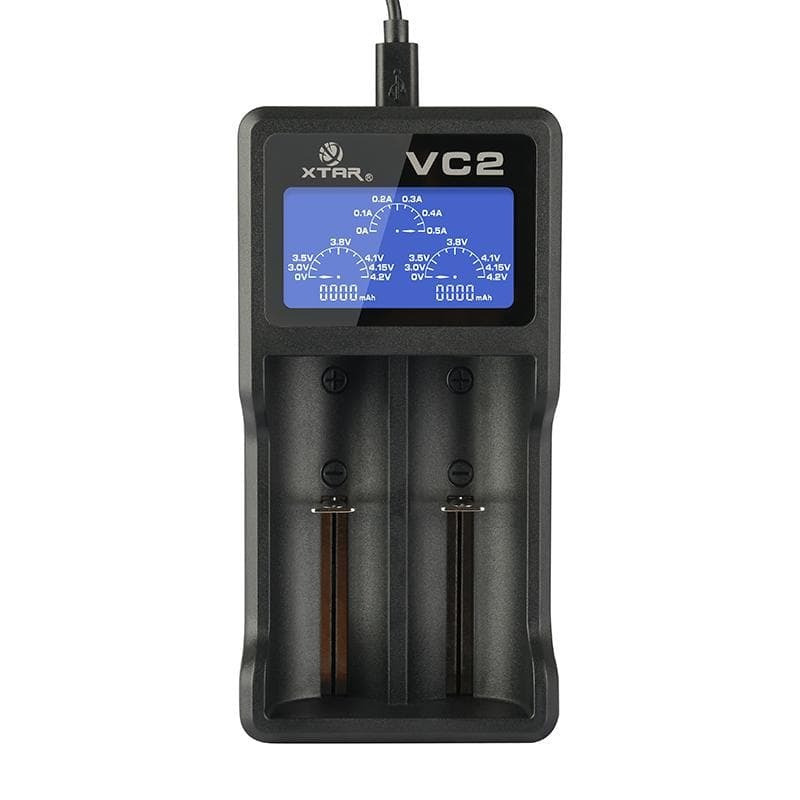 XTAR VC2 USB Φορτιστής 2 Μπαταριών Li-ion Μεγέθους 18650 - Image 4