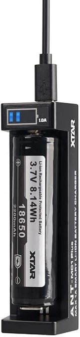 XTAR MC1 Plus USB Φορτιστής Μπαταριών Li-ion Μεγέθους 18650/16340/26650/14500 - Image 8