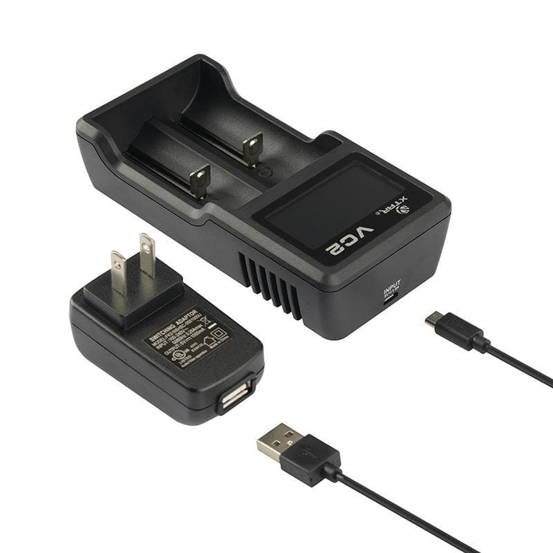 XTAR VC2 USB Φορτιστής 2 Μπαταριών Li-ion Μεγέθους 18650 - Image 7