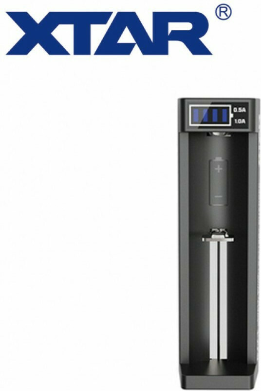 XTAR MC1 Plus USB Φορτιστής Μπαταριών Li-ion Μεγέθους 18650/16340/26650/14500 - Image 6