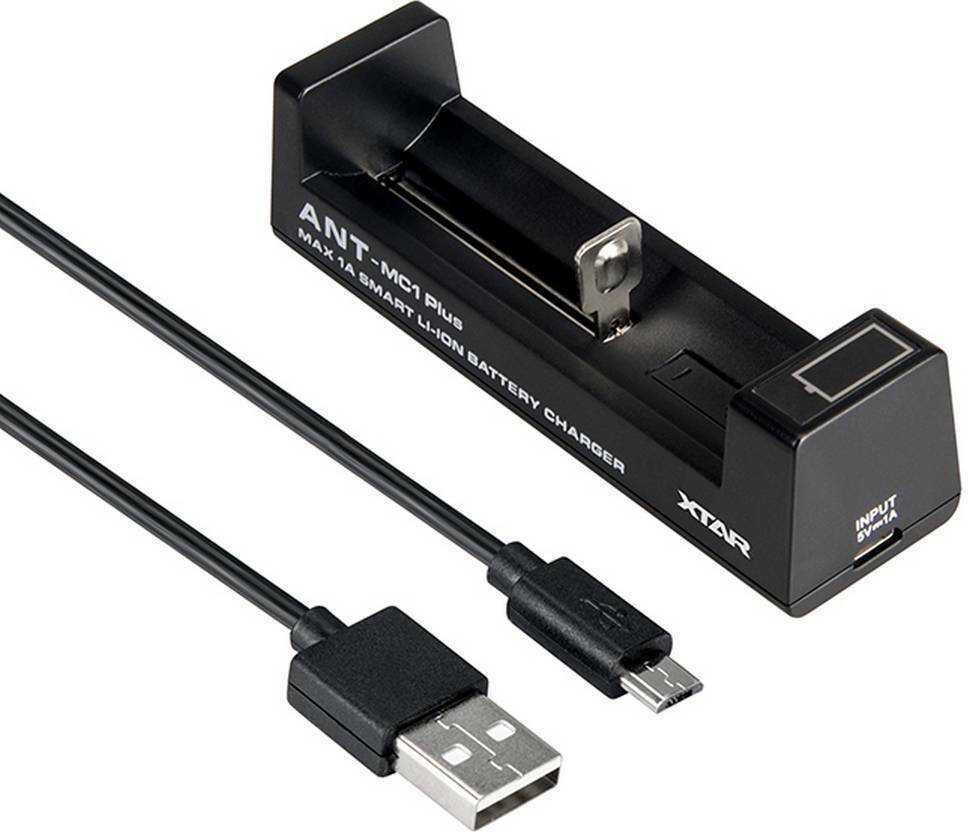 XTAR MC1 Plus USB Φορτιστής Μπαταριών Li-ion Μεγέθους 18650/16340/26650/14500 - Image 3