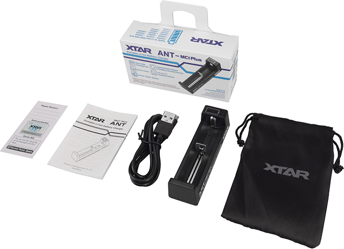 XTAR MC1 Plus USB Φορτιστής Μπαταριών Li-ion Μεγέθους 18650/16340/26650/14500 - Image 5
